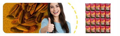 SŁONECZNIK MIRASOL Z PRZYPRAWAMI 150G TURECKI DUŻE PRAŻONE ZIARNO na Arena.pl