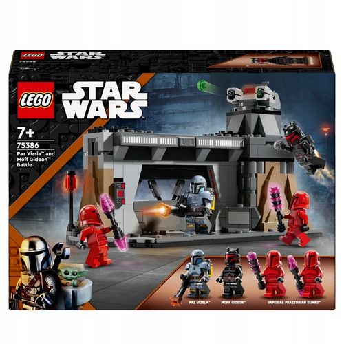 LEGO Star Wars Pojedynek Paza Vizsli i Moffa Gideona 75386 na Arena.pl