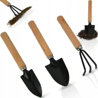 ZESTAW MINI NARZĘDZI OGRODNICZYCH 3-CZĘŚCIOWY DO SADZENIA PRZESADZANIA