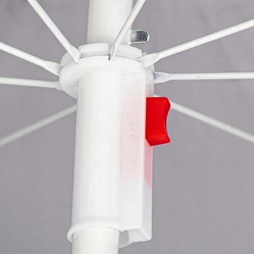 Parasol plażowy łamany z filtrem UPF50+ Captain Mike 160cm szary na Arena.pl