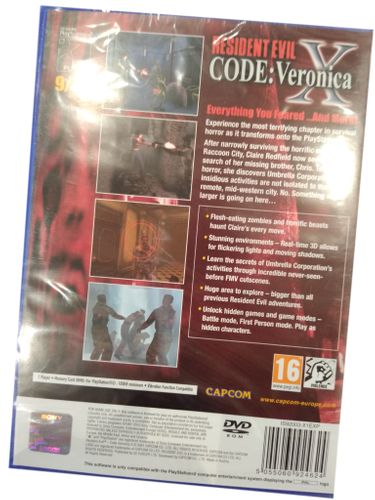 Resident Evil Code Veronica X (PS2) na Arena.pl
