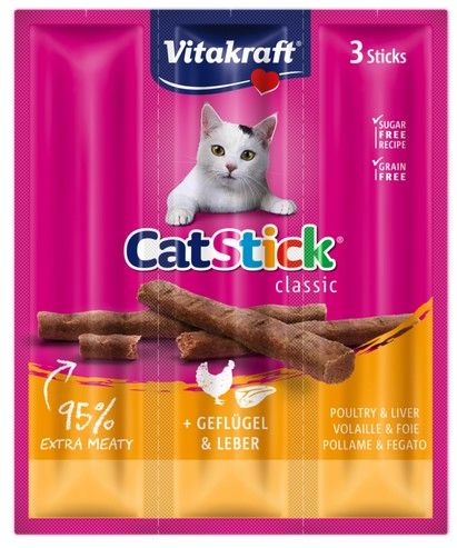 Vitakraft Cat Stick Classic Drób i Wątroba 18g [10869] na Arena.pl