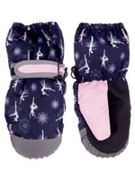 Rękawiczki narciarskie dziewczęce jednopalczaste baletnice 14 cm YOCLUB