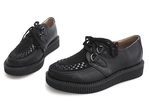 BOTKI CREEPERS NA PLATFORMIE 061ss CZARNY 39 na Arena.pl