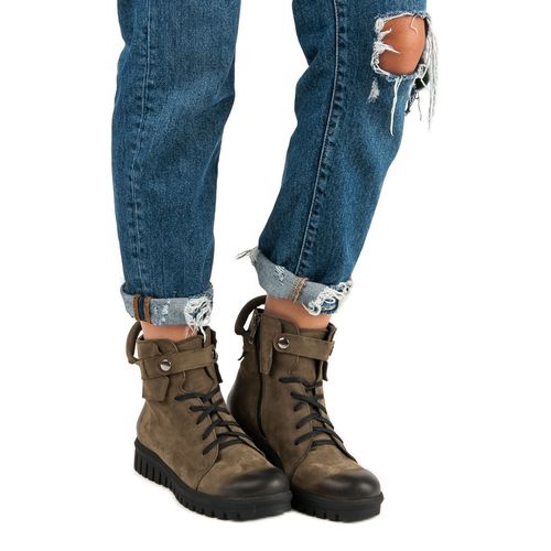 Botki Workery Khaki VINCEZA r.41 na Arena.pl