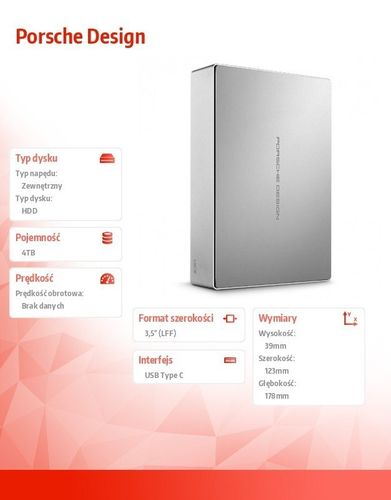 DYSK Porsche Design 4TB 3,5'' STFE4000401 na Arena.pl
