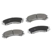 KLOCKI HAMULCOWE MITSUBISHI OUTLANDER II 2007 2008 2009 2010 2011 2012