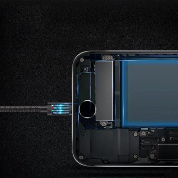 Oryginalny Kabel Rock Usb Do Iphone 7 8 10 X Xs Xi zdjęcie 11