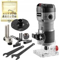 GRAPHITE FREZARKA KRAWĘDZIOWA TRYMER KRAWĘDZI 6-8MM 510W 59G718 +FREZY