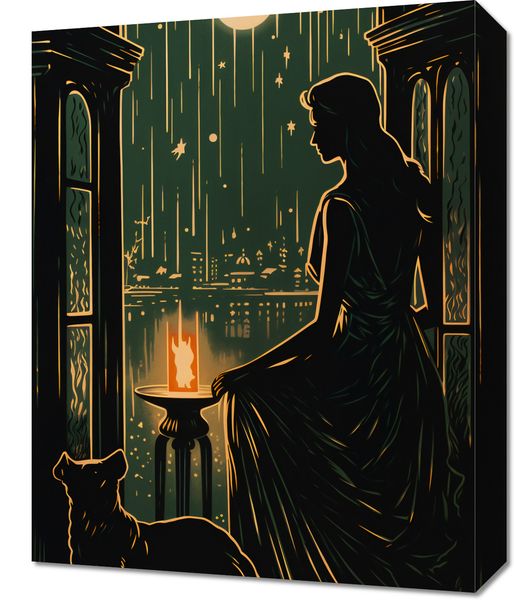 Obraz 40x50cm Nocne Szeptanie zdjęcie 1