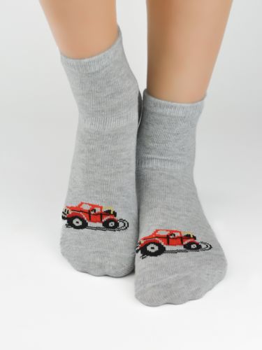 SKARPETY BAWEŁNIANE ABS SB009 23-26 wzór - chłopiec na Arena.pl