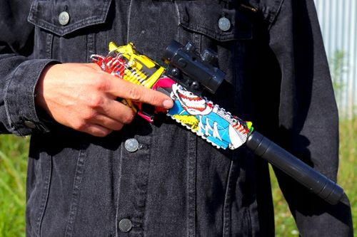 Pistolet na kulki żelowe broń KARABIN automat laser zestaw DESERT EAGLE CS na Arena.pl