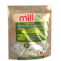 ECOMILL Kapsułki do prania 2w1 zielona herbata 30