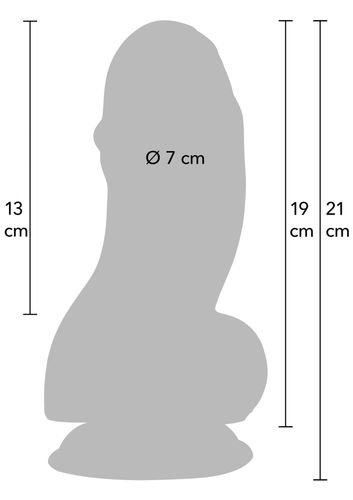 Fat Boys Dildo Pvc 19 Cm na Arena.pl