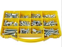 Zestaw nakrętek śrub podkładek 315szt dla majsterkowicza swe