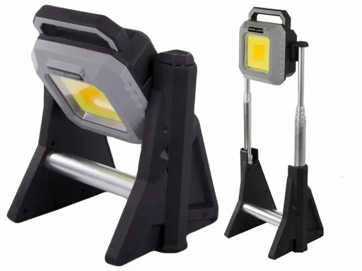 HALOGEN REFLEKTOR AKUMULATOR PRZENOŚNY LED COB USB zdjęcie 12