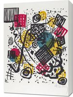 Obraz 50x70cm Kleine Welten V, Wassily Kandinsky Vintage Salon