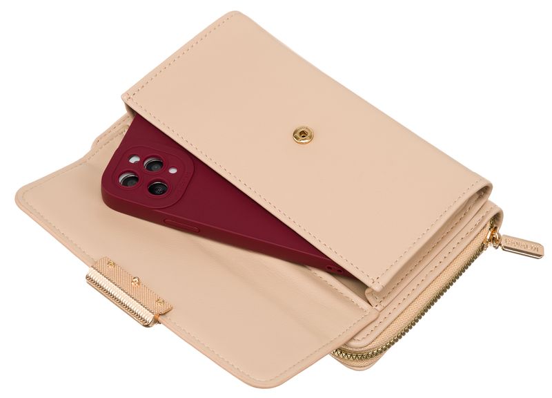 torebko portfel m-18-1521 beige zdjęcie 6