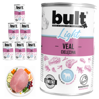 BULT LIGHT mokra karma dla psa Cielęcina puszka 6x400g Lekkostrawna