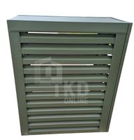 Osłona pompy ciepła 90x40x150 cm  zielona TKD189