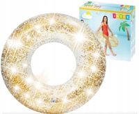 Koło do pływania dmuchane dla dzieci na basen unisex z brokatem Intex