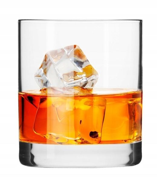 Szklanki do whisky Basic KROSNO 6szt 250ml proste z grubym dnem zdjęcie 2