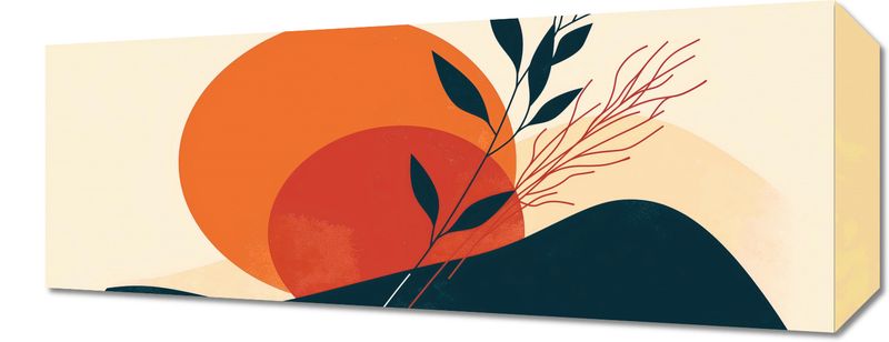 Obraz 50x20cm Zmierzch w Ciszy zdjęcie 1