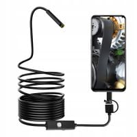KAMERA INSPEKCYJNA ENDOSKOP 1080p USB APP 8mm 2m