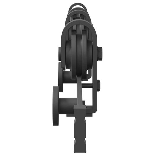 System do montażu drzwi przesuwnych, 183 cm, stal, czarny na Arena.pl