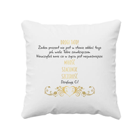 Drogi Tato! - poduszka z nadrukiem