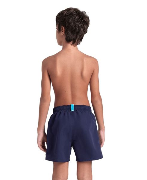 ARENA SZORTY JR BOYS BEACH BOXER SOLID NAVY TURQUOISE zdjęcie 2