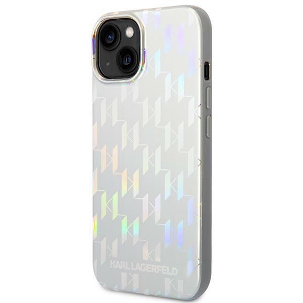 Etui Karl Lagerfeld do iPhone 15 Plus, iPhone 14 Plus, Srebrny zdjęcie 2