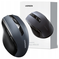 bezprzewodowa mysz ugreen 2.4 ghz + bluetooth 5.0 (czarny)
