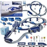 KZESTAW DLA DZIECI KOLEJKA ELEKTRYCZNA POLICJA