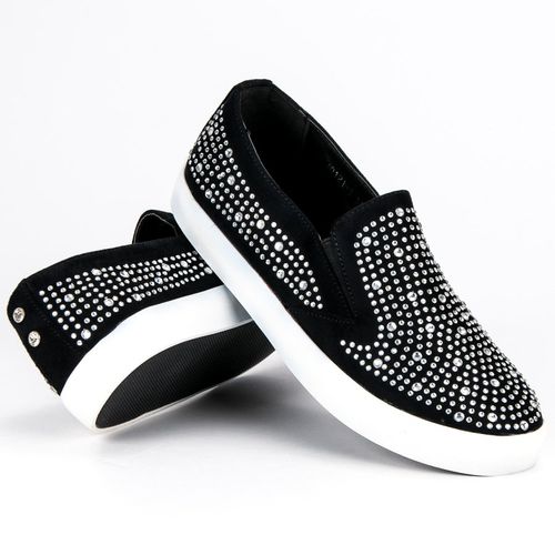Czarne trampki slipony r.40 na Arena.pl