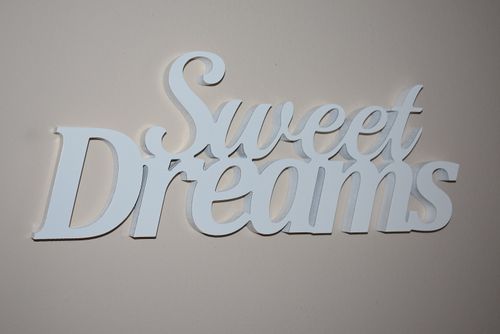 Napis 3D Sweet Dreams na Arena.pl