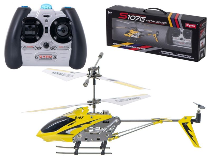 Helikopter RC SYMA S107G żółty zdjęcie 5