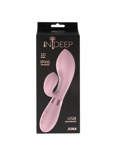 Wibrator-Rechargeable Vibrator Indeep Juna Pink zdjęcie 5