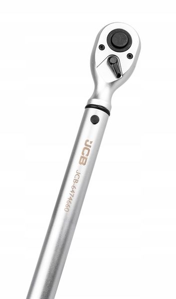 KLUCZ DYNAMOMETRYCZNY Z BLOKADĄ CERTYFIKAT KALIBRACJI ETUI 60-330NM 1/2 JCB zdjęcie 15