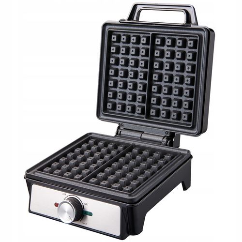 GOFROWNICA XXL 2 GOFRY Z REGULACJĄ TEMPERATURY PUSZYSTE CHRUPIĄCE GOFRY na Arena.pl