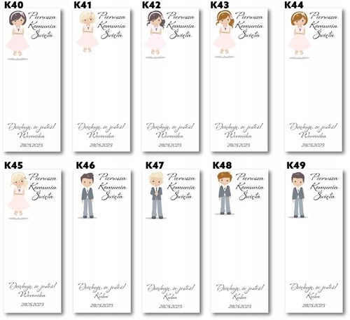 Podziękowania dla Gości na Uroczystość Komunii Świętej – na Arena.pl