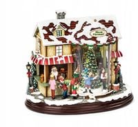 Dekoracja LED Stacja Kolejowa 27 cm