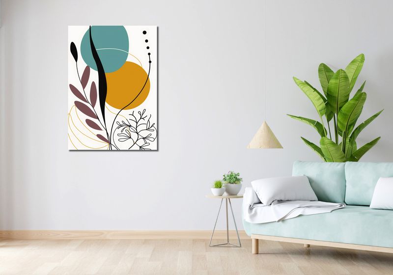 Obraz 70x100cm Akwarelowe Przebudzenie zdjęcie 2