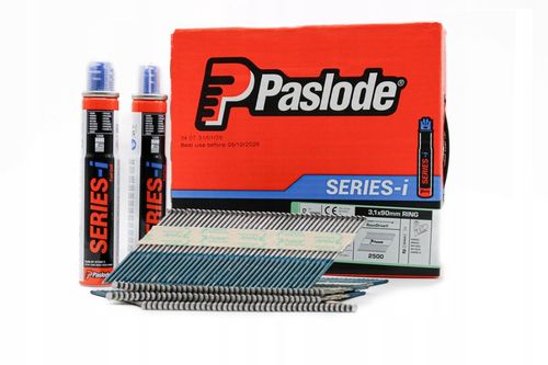 PASLODE GWOŹDZIE 3,1x90 R op. 2500szt. + 2 GAZY SERIES-i ZESTAW na Arena.pl