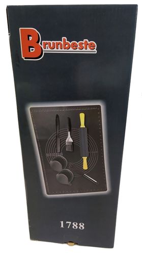 Stolnica silikonowa i wałek z akcesoriami 7 elementów na Arena.pl