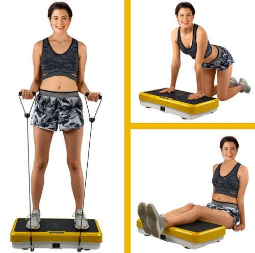 Platforma wibracyjna do ćwiczeń, Vibro Form, z gumami oporowymi na Arena.pl