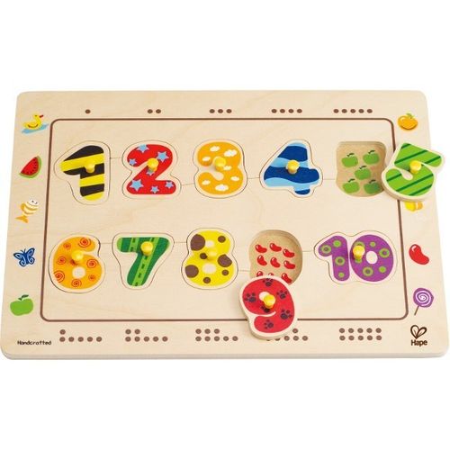 Hape Pierwsze Cyferki - puzzle na Arena.pl