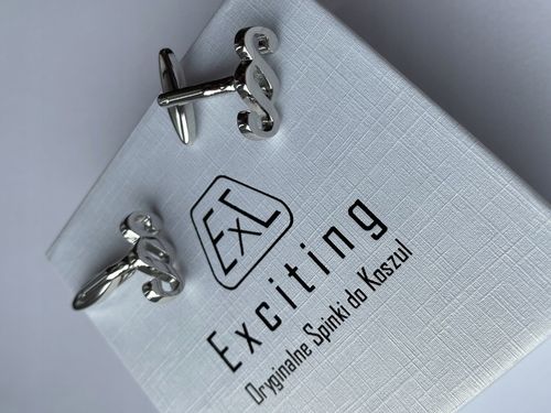 Spinki do mankietów EXC Paragraf dla Prawnika Adwokata Sędziego Notariusza na Arena.pl