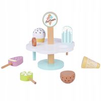 DREWNIANE LODY NA MAGNES I STOJAKU LODZIARNIA SKLEP STRAGAN TOOKY TOY