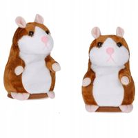 2x Gaduła interaktywny gadający chomik powtarzający słowa w każdym języku,